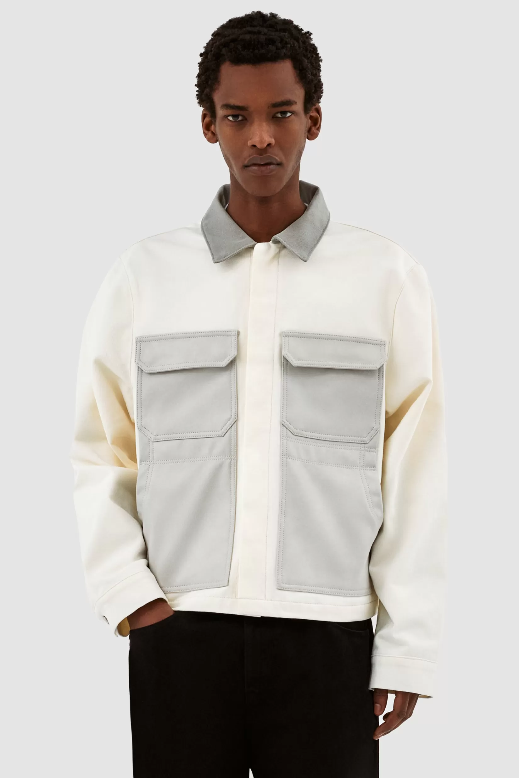 Sale John Contrast Jacket Vestes